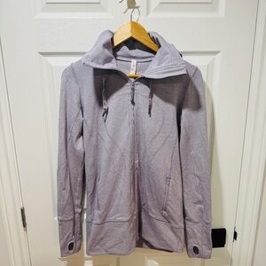 Lululemon - Stride Jacket, Heather Purple-Gray Colour, Size 8, Good Condition
